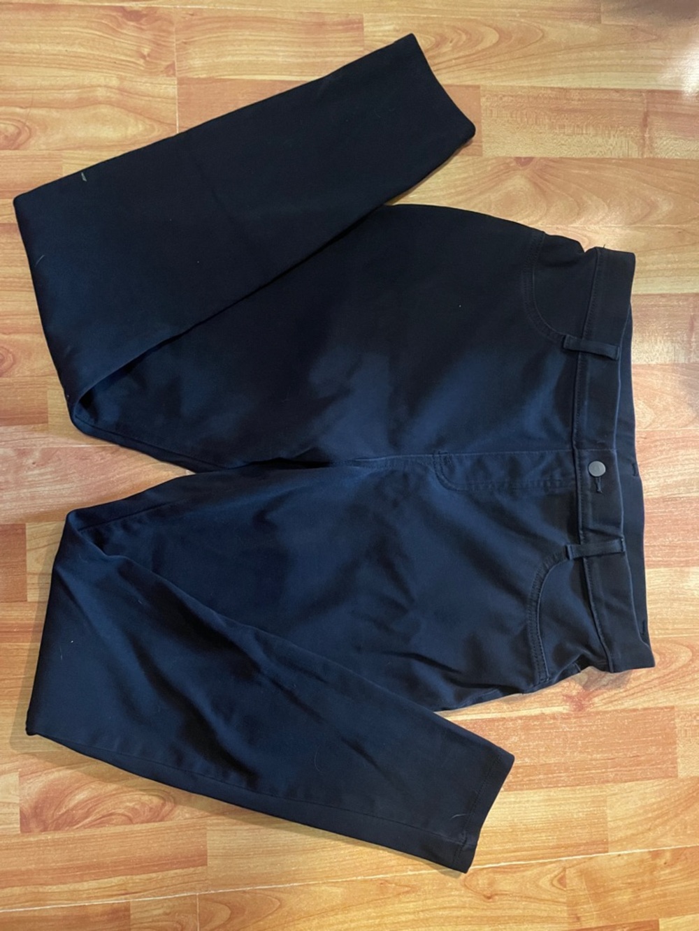 Time and Tru Black Ponte Jeggings - High Rise Stretch